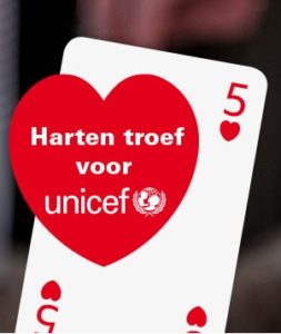 Organiseer een UNICEF Harten Troef bridgedrive!